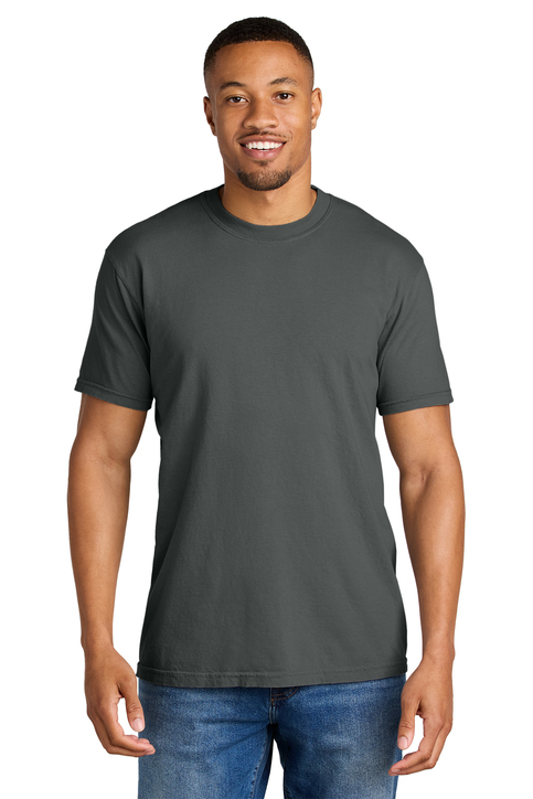 Pepper-colored Comfort Colors t-shirt